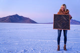Small Black Diamond - 24 x 24 in.