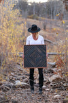 Small Black Diamond - 24 x 24 in.