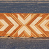 Large White & Redwood - 48 x 18 in.