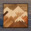 Small Neutral Mountain - 24 x 24 in.