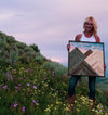 Sunset Mountains - 24 x 24 in.